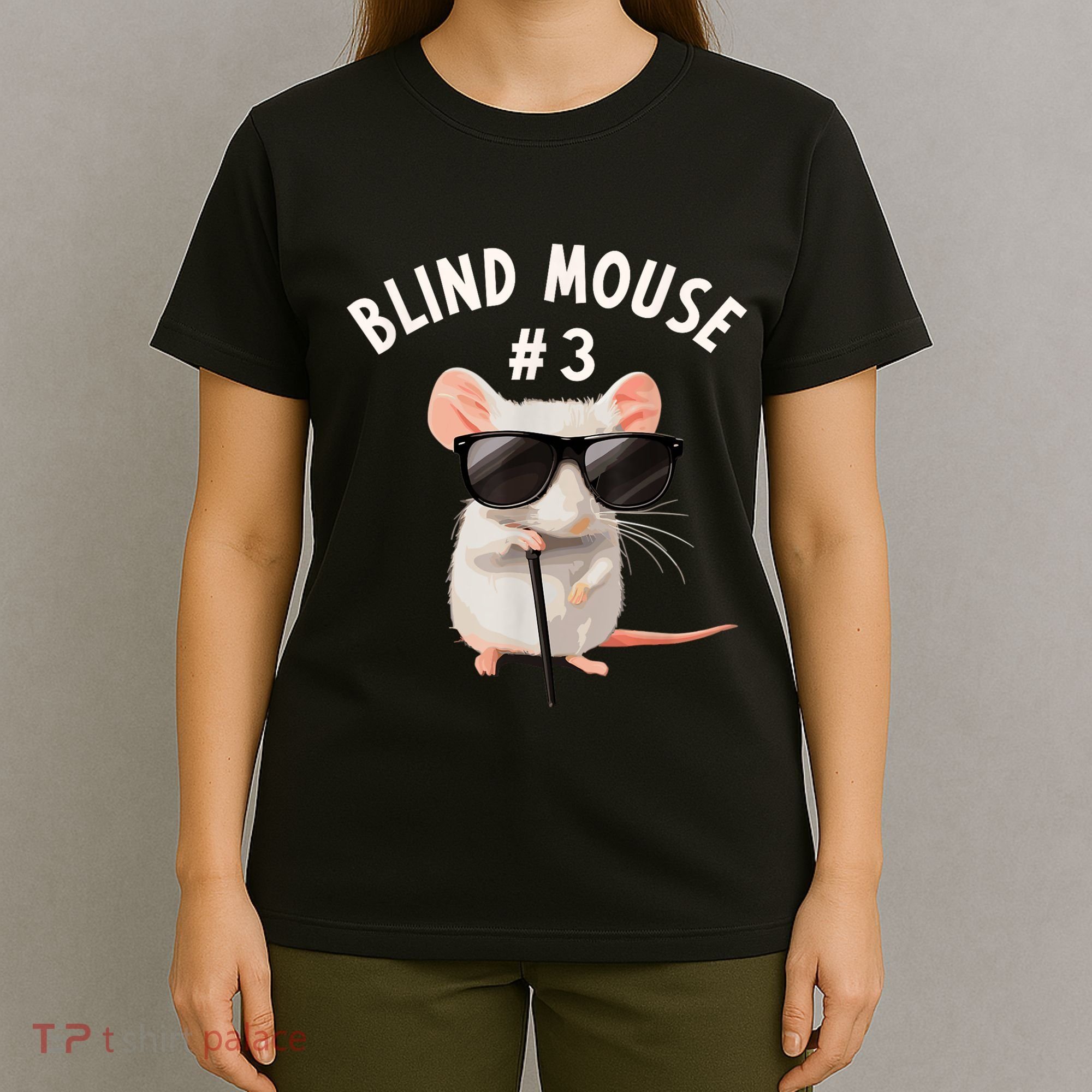 Matching Group Outfit #3 Of 3 Three Blind Mice Costume T-Shirt