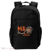 MS Get On My Nerves Multiple Sclerosis Awareness Backpack thumb 0