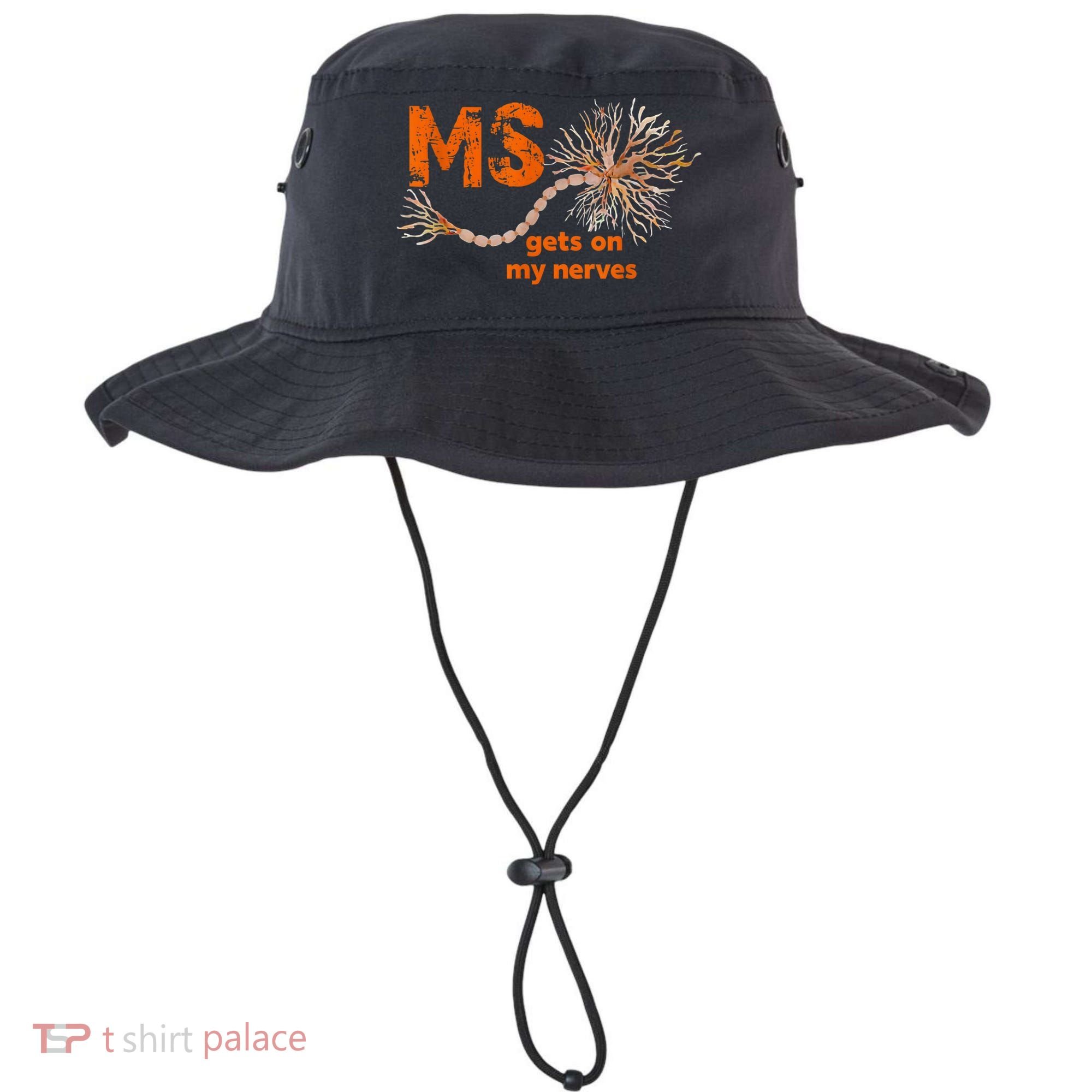 MS Get On My Nerves Multiple Sclerosis Awareness Bucket Hat