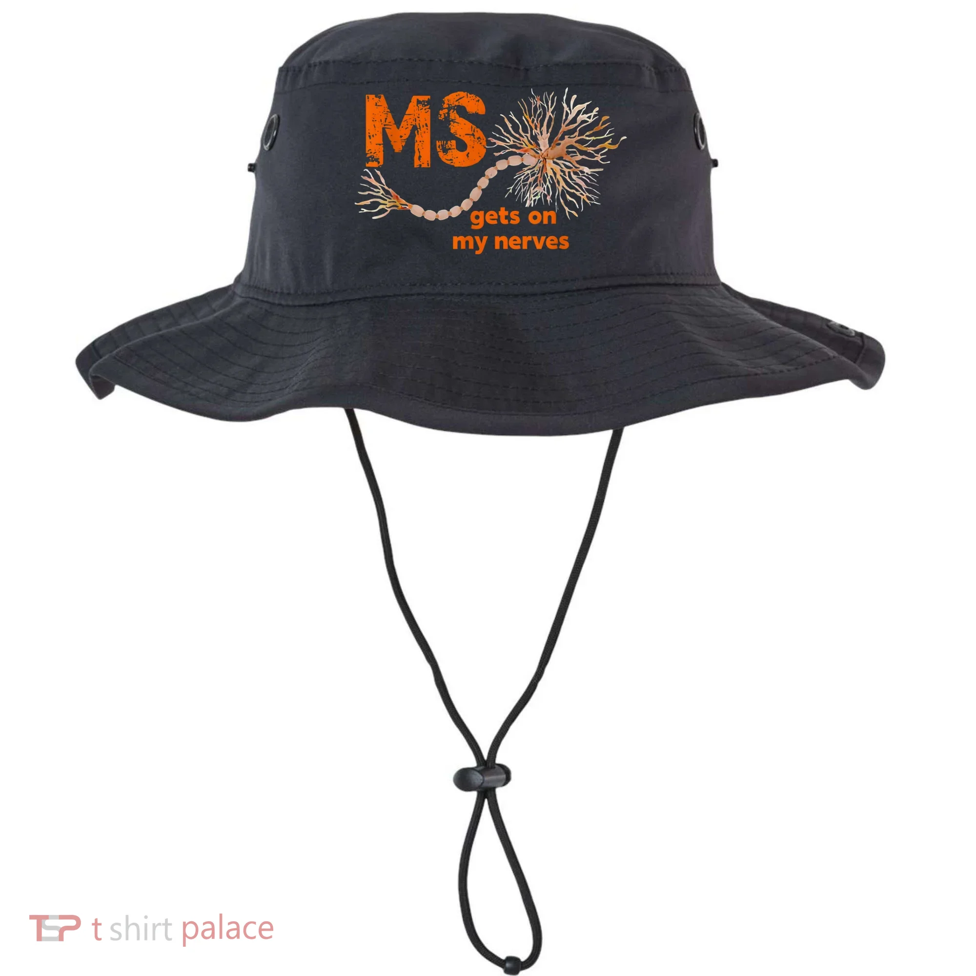 MS Get On My Nerves Multiple Sclerosis Awareness Bucket Hat