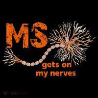 MS Get On My Nerves Multiple Sclerosis Awareness Women's Hoodie thumb 2