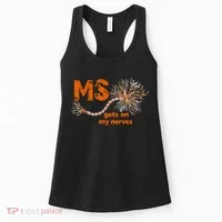 MS Get On My Nerves Multiple Sclerosis Awareness Women's Tank Top thumb 0