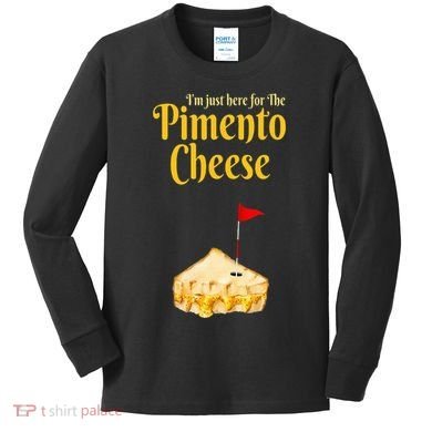 Master Golf Pimento Cheese Kids Long Sleeve Shirt