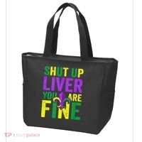 Mardi Gras Parade Out Shut Up Liver Youre Fine Tote Bag thumb 3