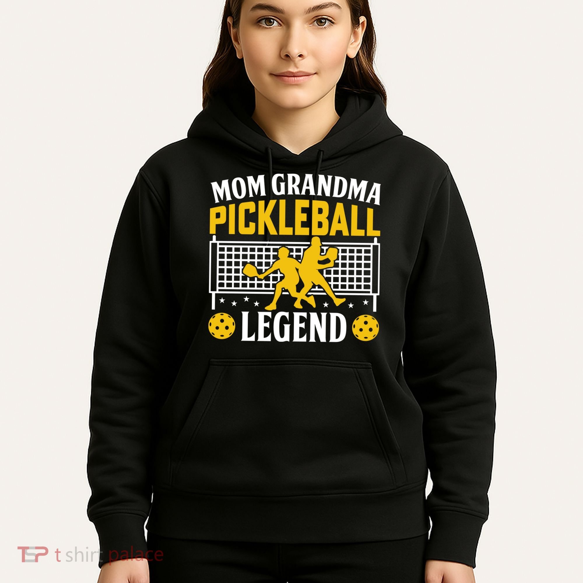 Mom Grandma Pickleball Legend Hoodie