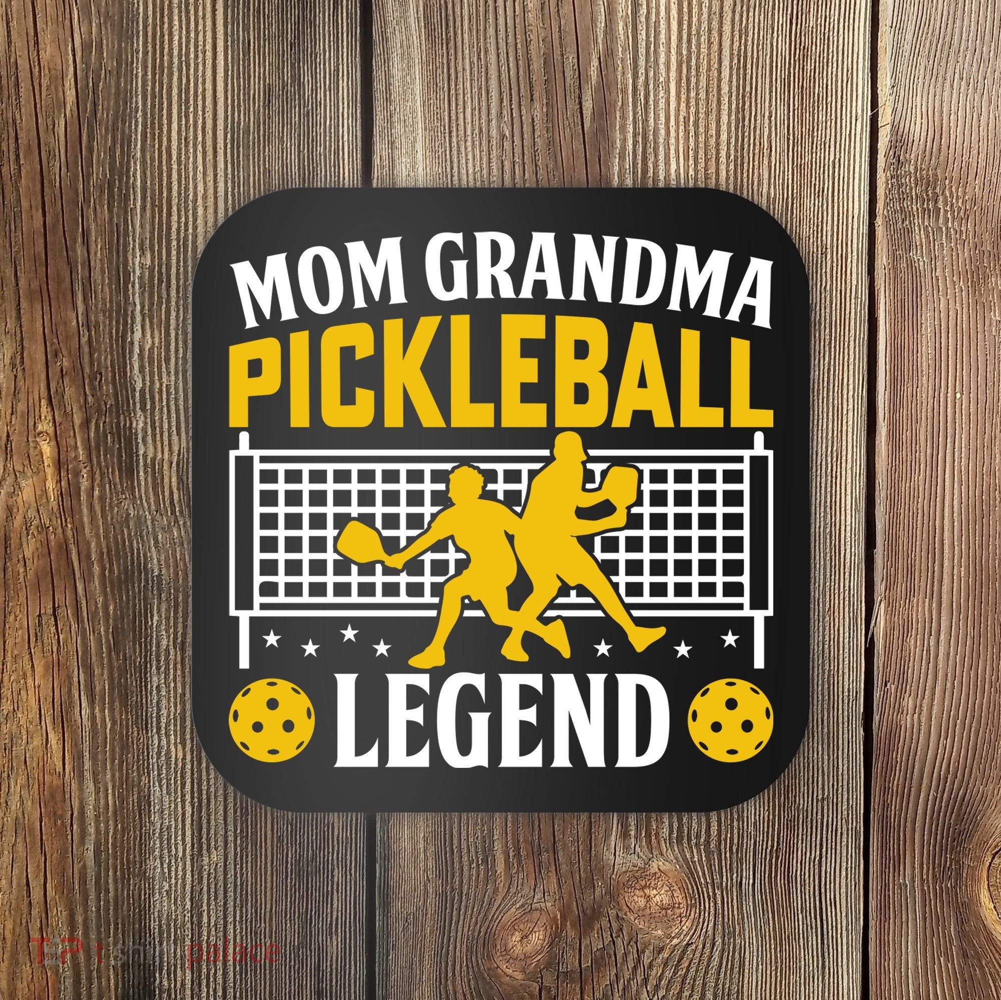 Mom Grandma Pickleball Legend Coaster