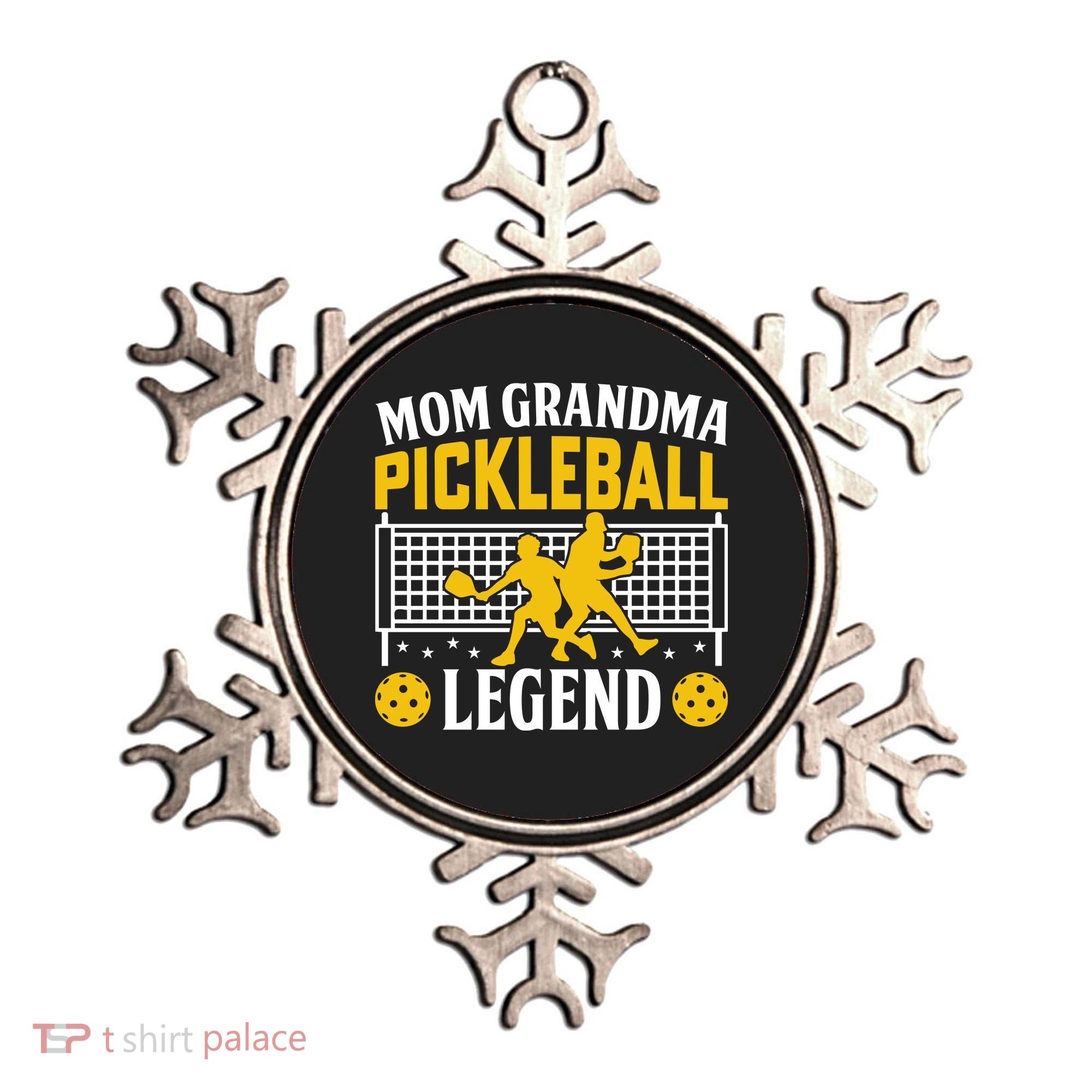 Mom Grandma Pickleball Legend Ornament