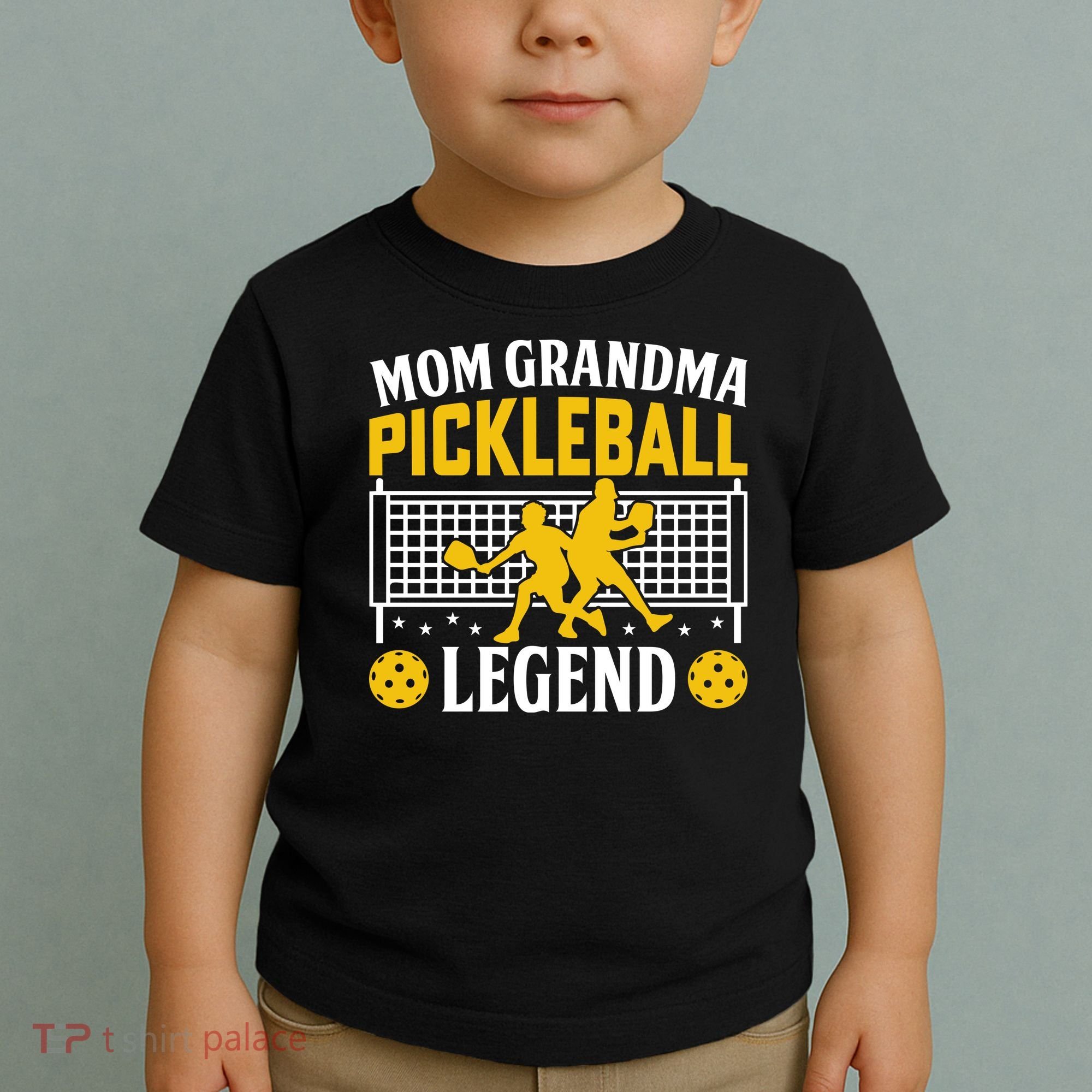 Mom Grandma Pickleball Legend Toddler T-Shirt
