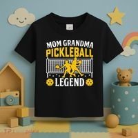 Mom Grandma Pickleball Legend Toddler T-Shirt thumb 3