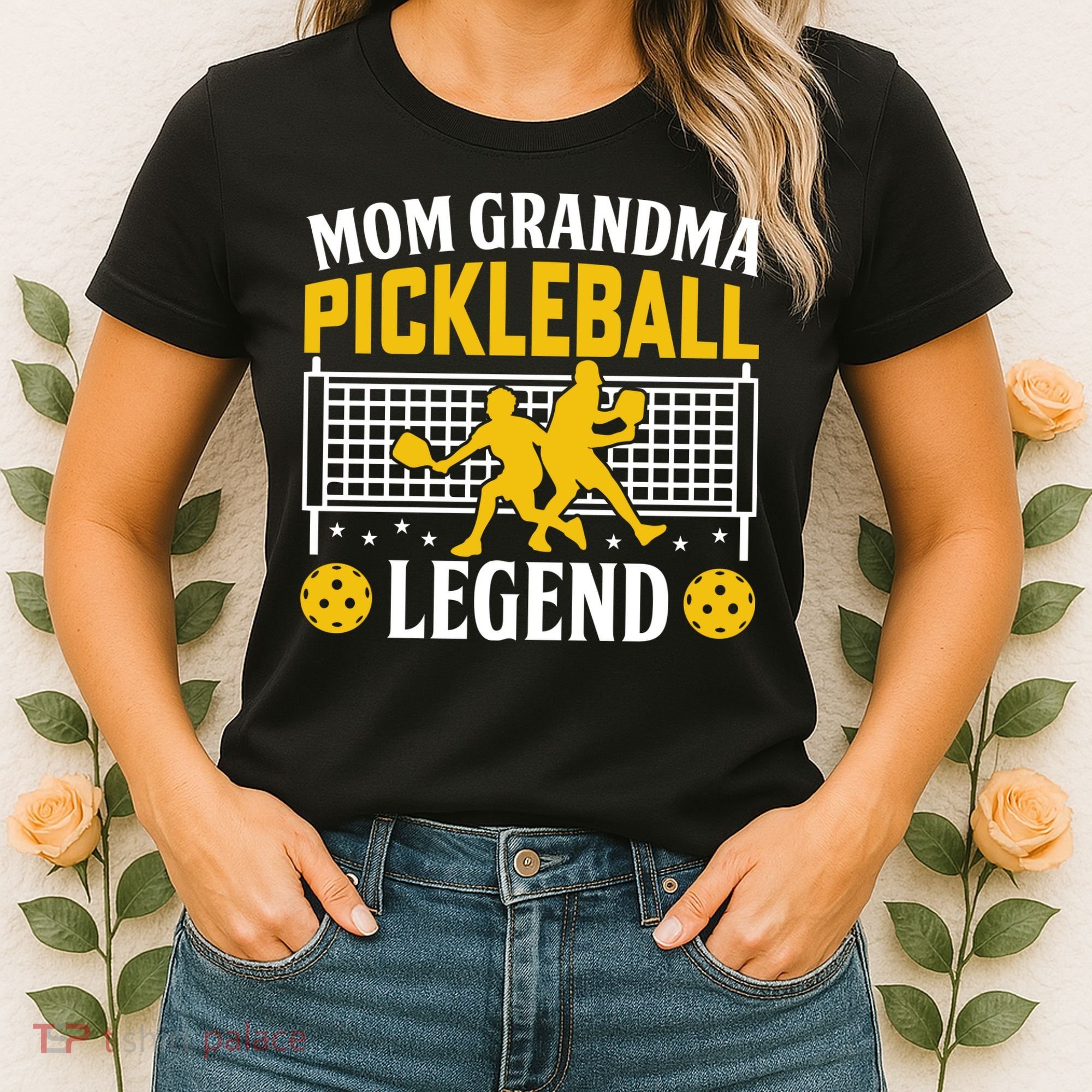 Mom Grandma Pickleball Legend Women's T-Shirt