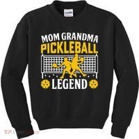 Mom Grandma Pickleball Legend Kids Sweatshirt thumb 0