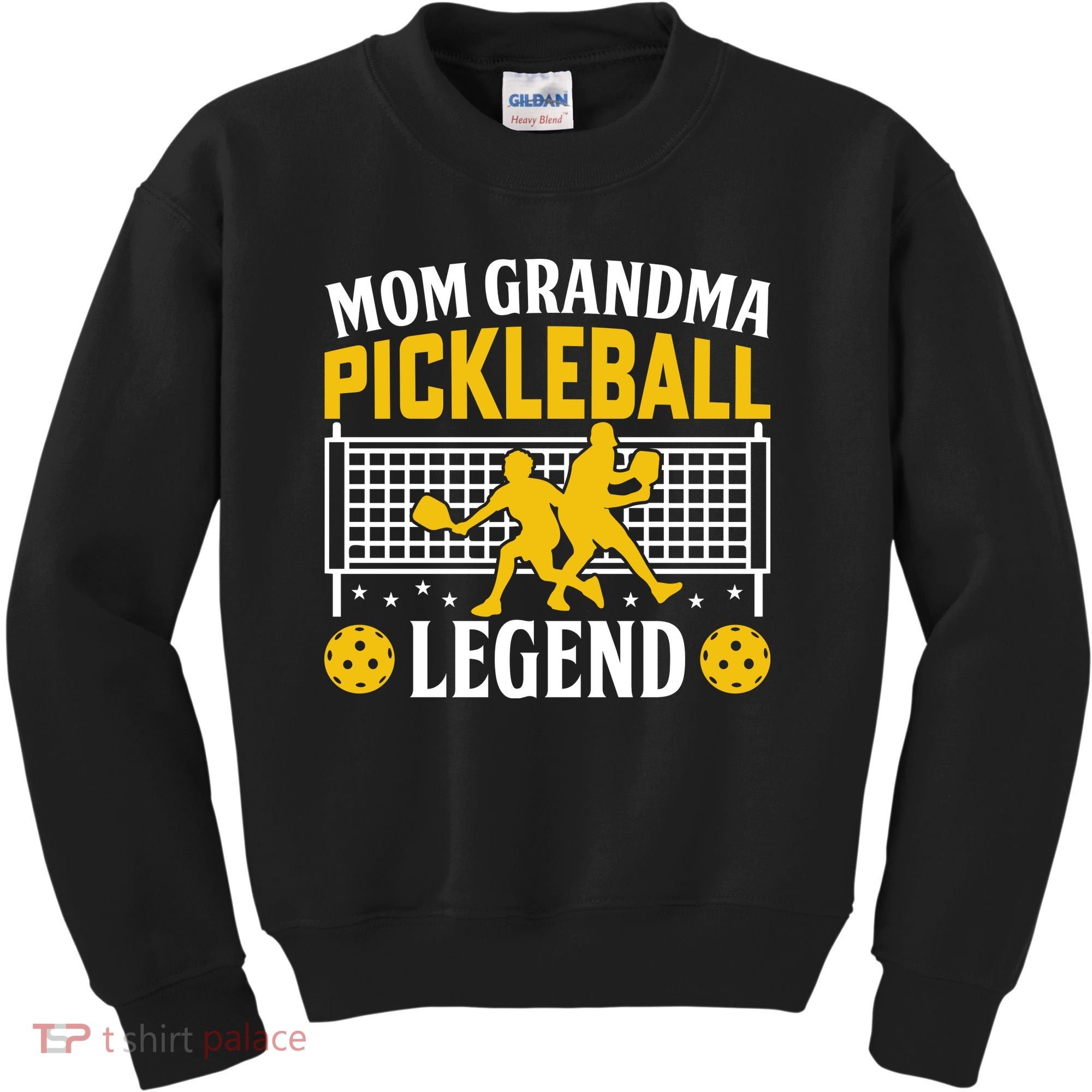 Mom Grandma Pickleball Legend Kids Sweatshirt