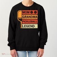 Mom Grandma Pickleball Legend Paddle Gift For Pickleball Women's Sweatshirt thumb 0
