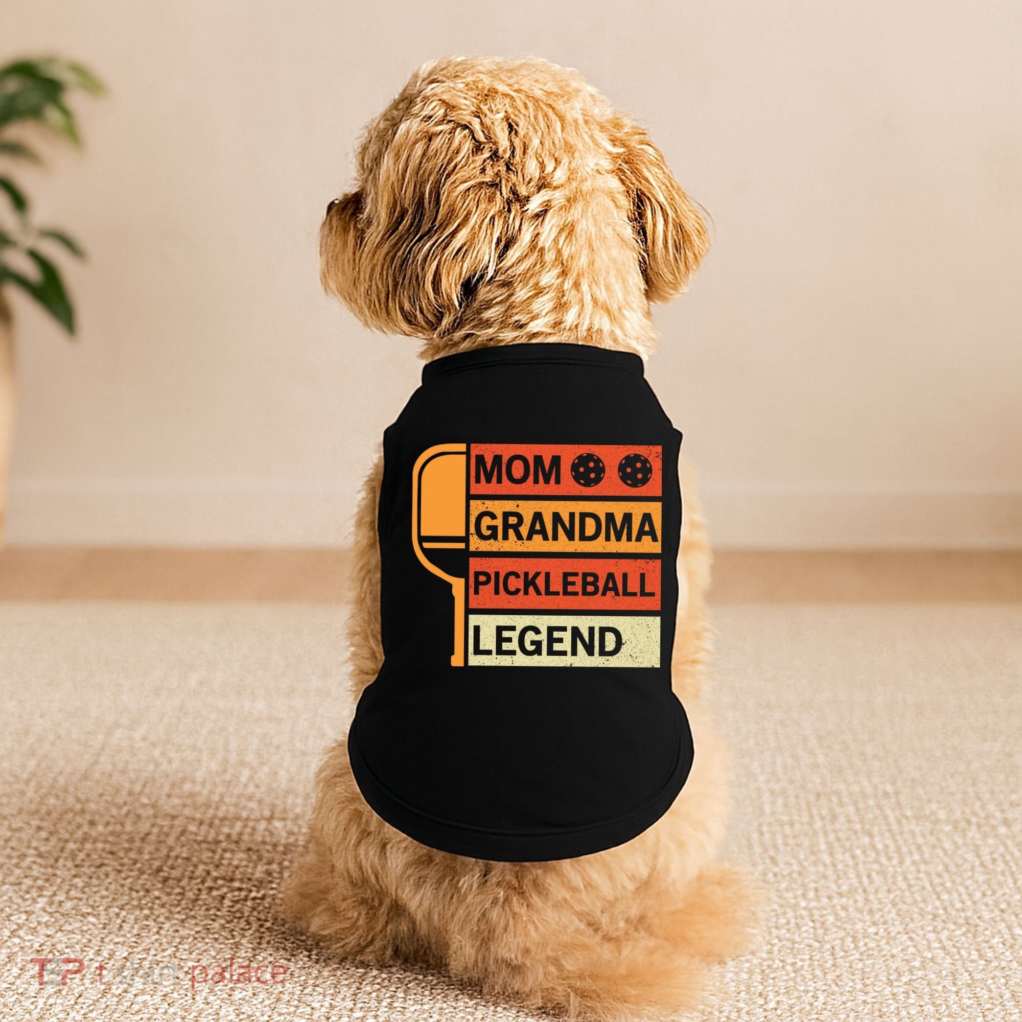 Mom Grandma Pickleball Legend Paddle Gift For Pickleball Doggie Tank