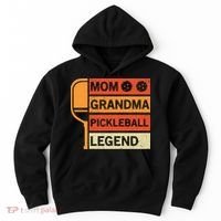 Mom Grandma Pickleball Legend Paddle Gift For Pickleball Hoodie thumb 0