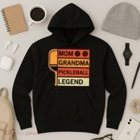 Mom Grandma Pickleball Legend Paddle Gift For Pickleball Hoodie thumb 3