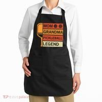 Mom Grandma Pickleball Legend Paddle Gift For Pickleball Apron thumb 2
