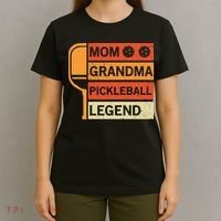 Mom Grandma Pickleball Legend Paddle Gift For Pickleball T-Shirt thumb 4