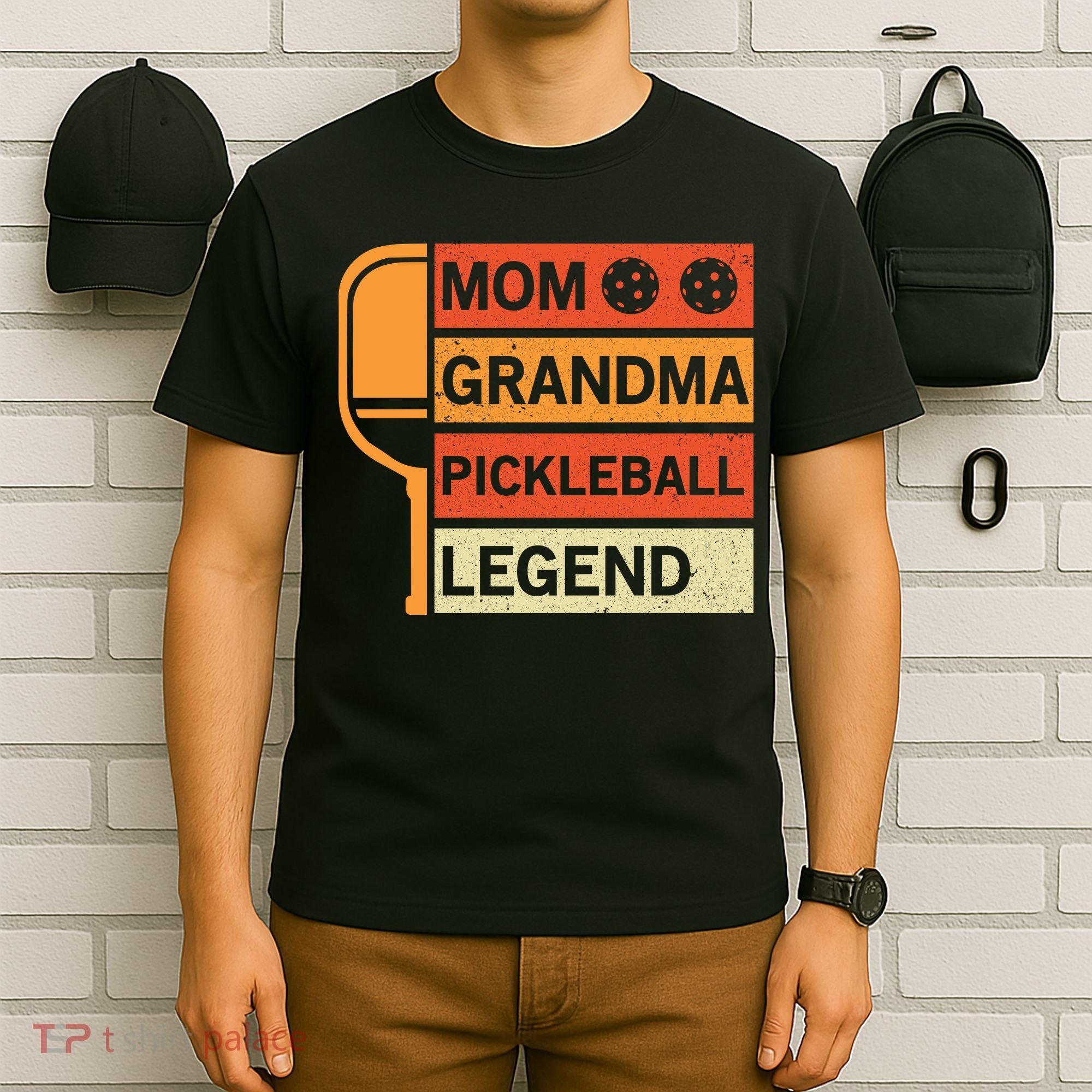 Mom Grandma Pickleball Legend Paddle Gift For Pickleball T-Shirt