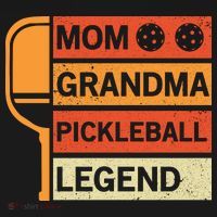 Mom Grandma Pickleball Legend Paddle Gift For Pickleball T-Shirt thumb 7