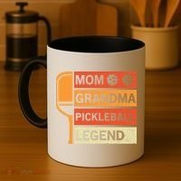 Mom Grandma Pickleball Legend Paddle Gift For Pickleball Coffee Mug thumb 4