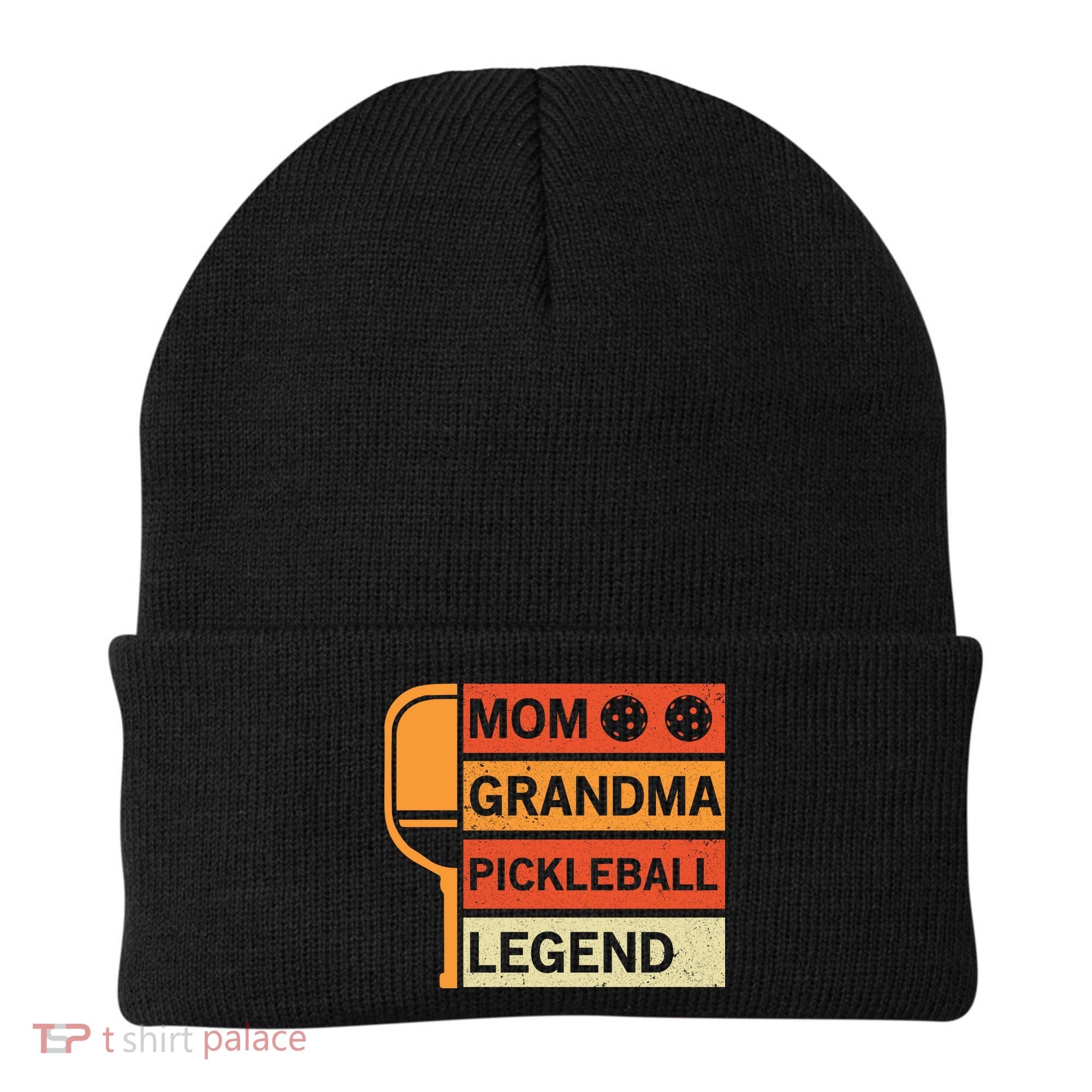 Mom Grandma Pickleball Legend Paddle Gift For Pickleball Beanie