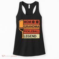 Mom Grandma Pickleball Legend Paddle Gift For Pickleball Women's Tank Top thumb 0