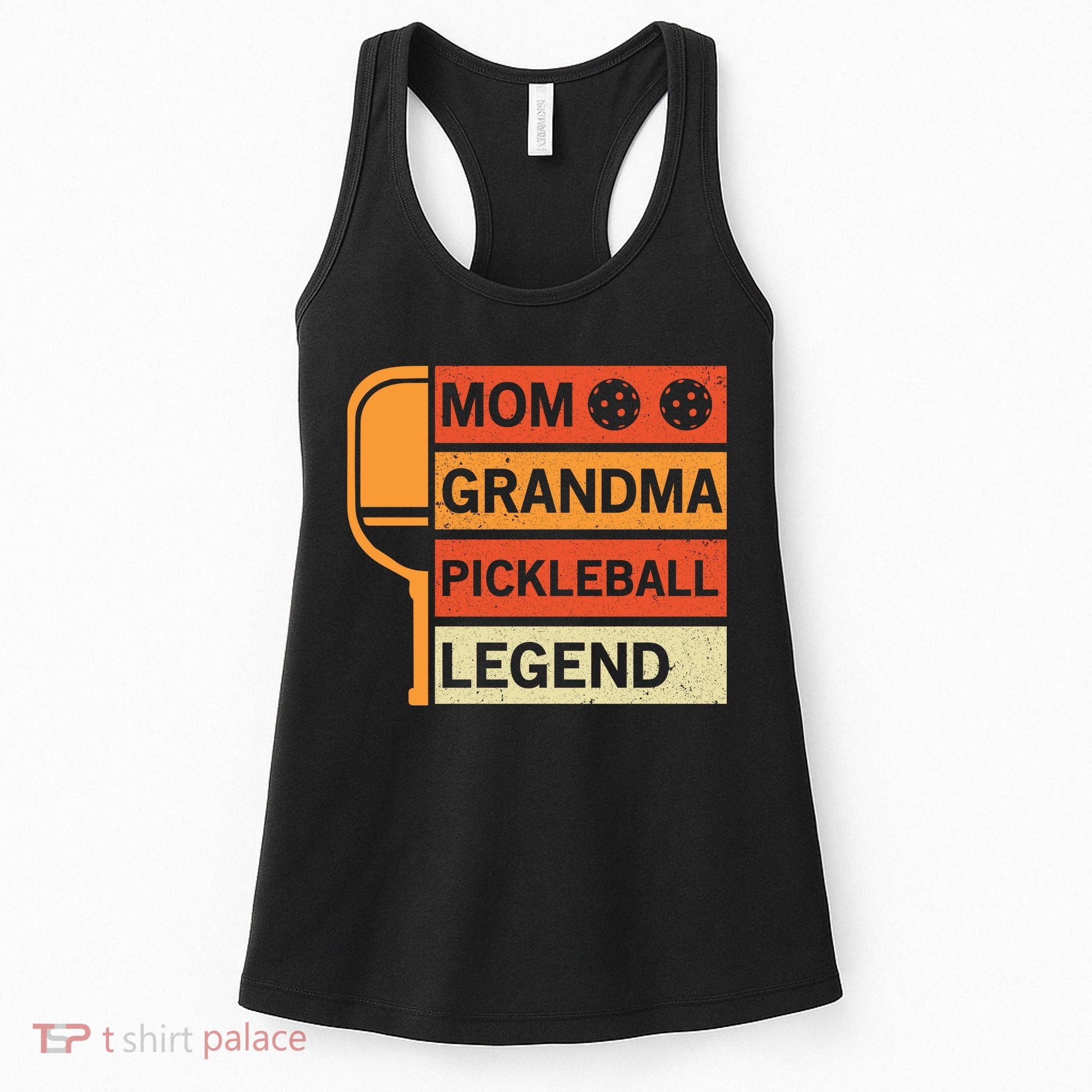 Mom Grandma Pickleball Legend Paddle Gift For Pickleball Women's Tank Top