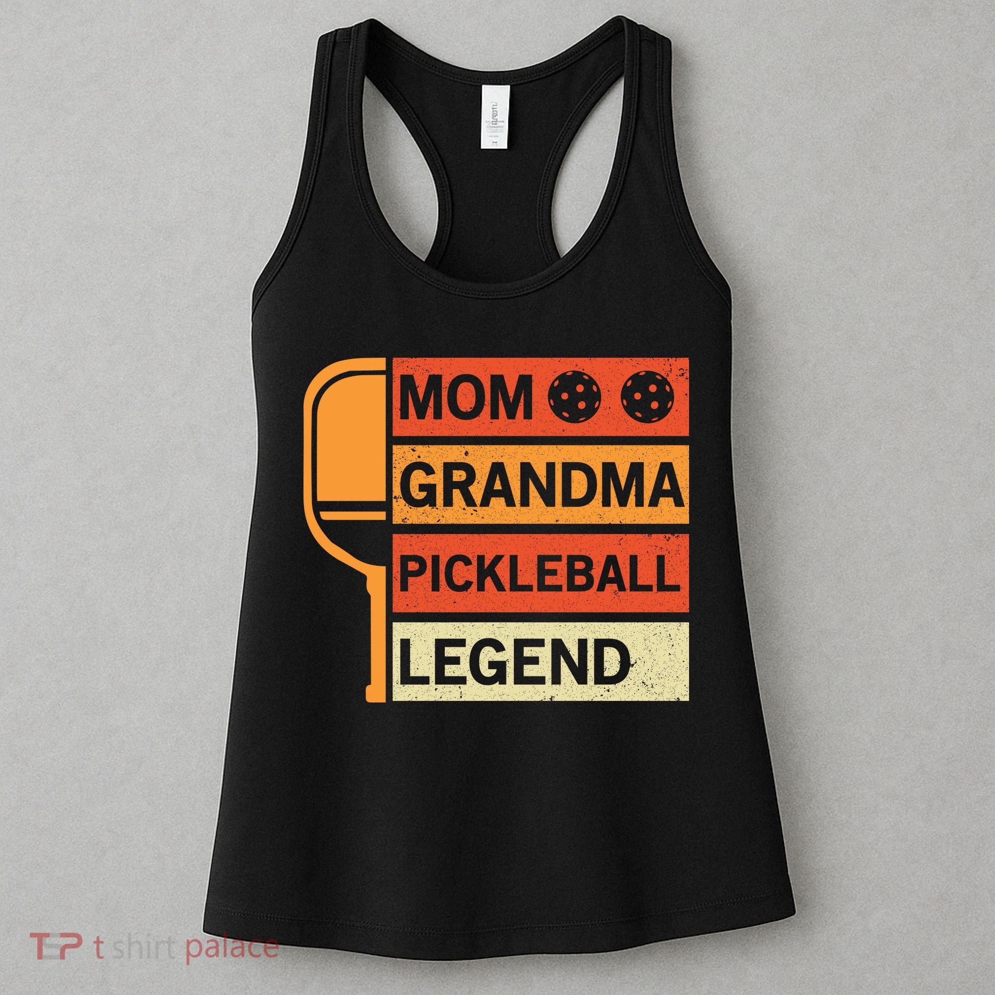 Mom Grandma Pickleball Legend Paddle Gift For Pickleball Women's Tank Top