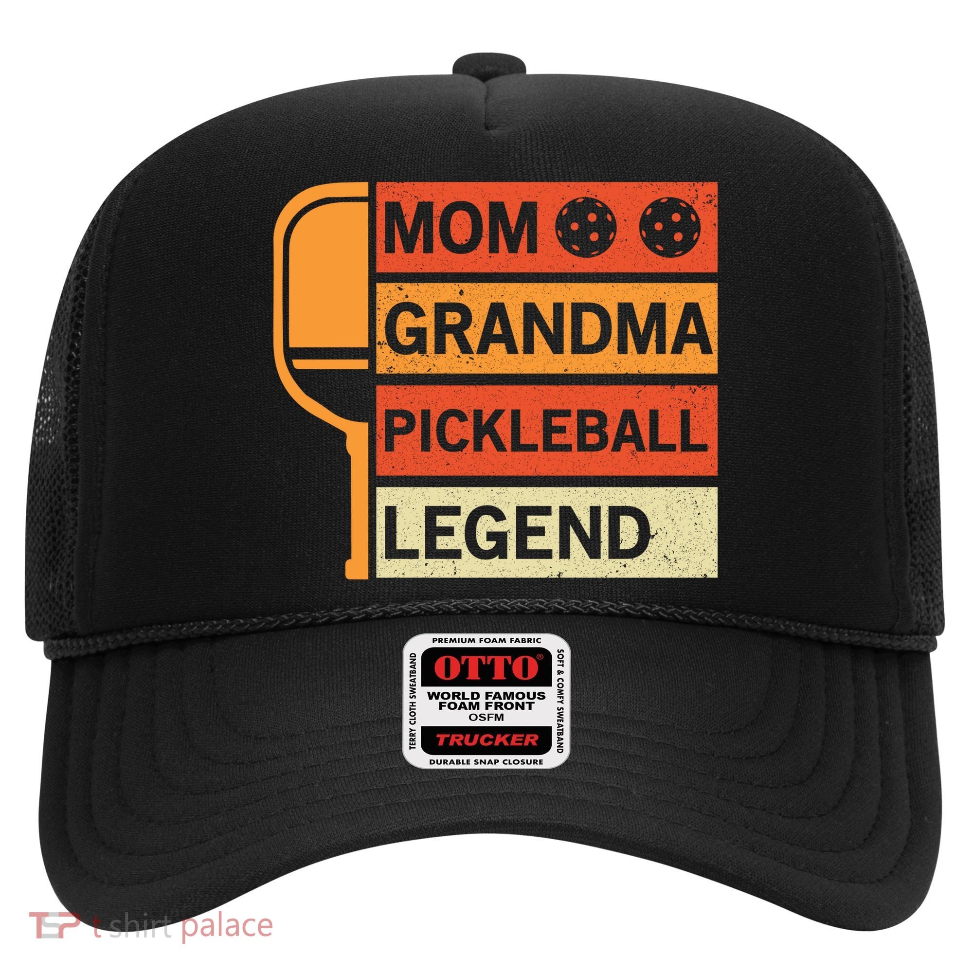 Mom Grandma Pickleball Legend Paddle Gift For Pickleball Hat