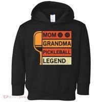 Mom Grandma Pickleball Legend Paddle Gift For Pickleball Toddler Hoodie thumb 0
