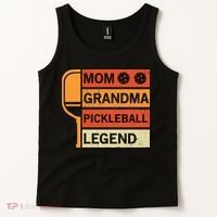 Mom Grandma Pickleball Legend Paddle Gift For Pickleball Tank Top thumb 2