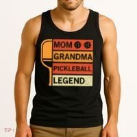 Mom Grandma Pickleball Legend Paddle Gift For Pickleball Tank Top thumb 3