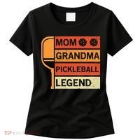 Mom Grandma Pickleball Legend Paddle Gift For Pickleball Women's T-Shirt thumb 0