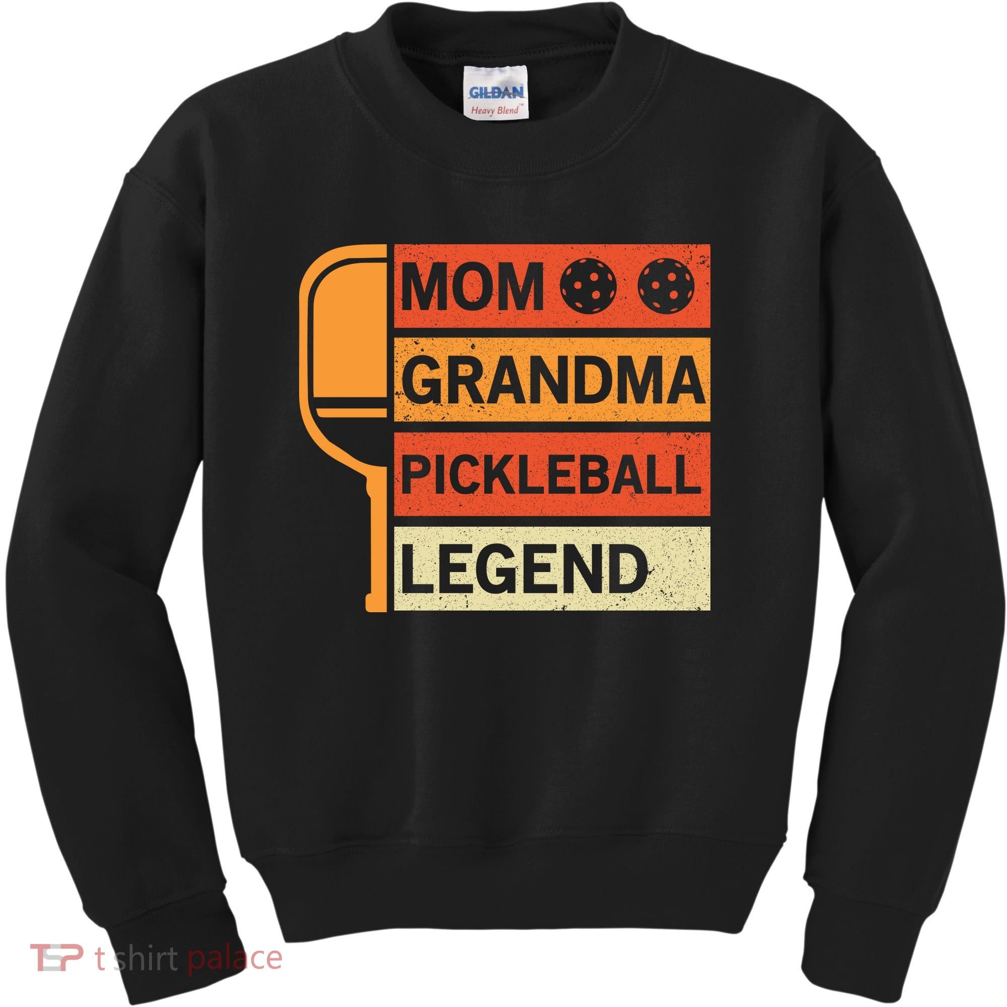 Mom Grandma Pickleball Legend Paddle Gift For Pickleball Kids Sweatshirt