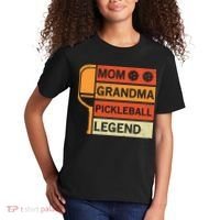 Mom Grandma Pickleball Legend Paddle Gift For Pickleball Kids T-Shirt thumb 2