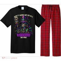 Mardi Gras Priest Hat New Orleans Witch Doctor Voodoo  Pajama Set thumb 0