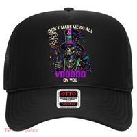 Mardi Gras Priest Hat New Orleans Witch Doctor Voodoo  Hat thumb 0