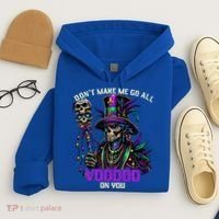 Mardi Gras Priest Hat New Orleans Witch Doctor Voodoo  Hoodie thumb 4