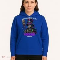 Mardi Gras Priest Hat New Orleans Witch Doctor Voodoo  Hoodie thumb 5