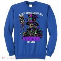 Mardi Gras Priest Hat New Orleans Witch Doctor Voodoo  Sweatshirt thumb 0