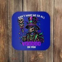 Mardi Gras Priest Hat New Orleans Witch Doctor Voodoo  Coaster thumb 0