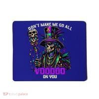 Mardi Gras Priest Hat New Orleans Witch Doctor Voodoo  Mousepad thumb 0