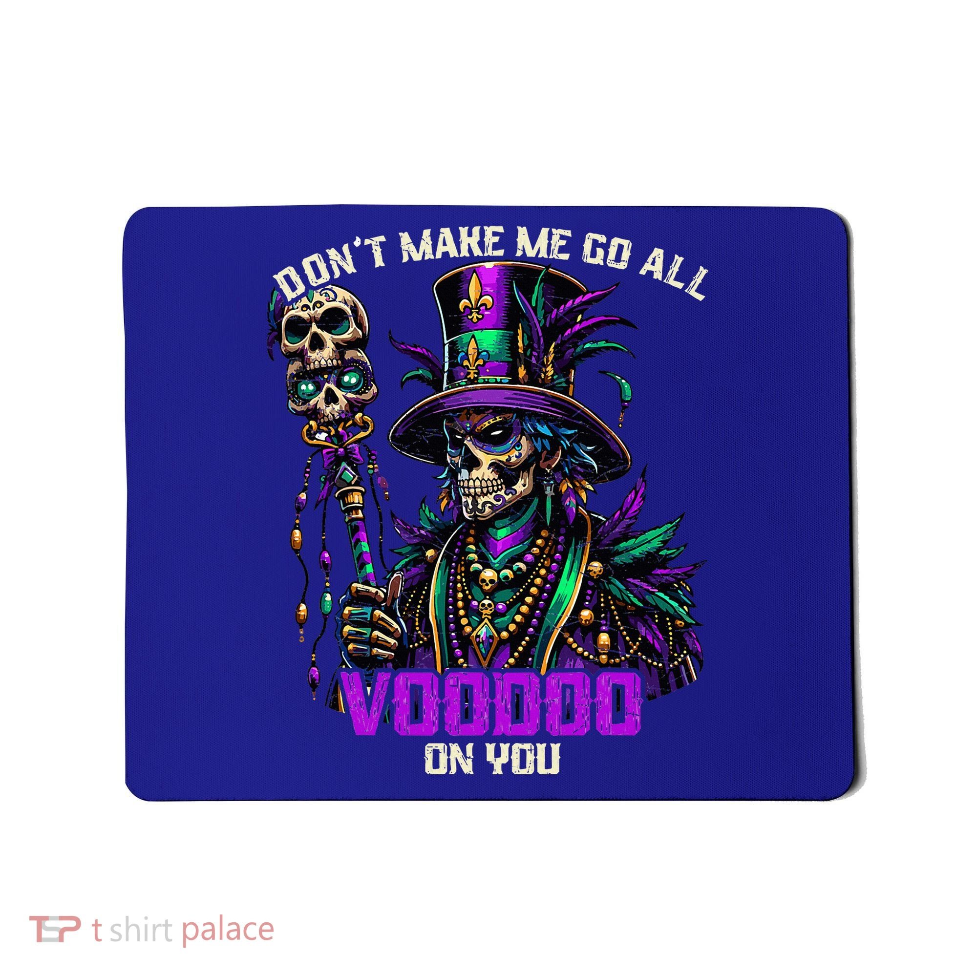 Mardi Gras Priest Hat New Orleans Witch Doctor Voodoo  Mousepad