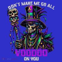 Mardi Gras Priest Hat New Orleans Witch Doctor Voodoo  Women's Tank Top thumb 5