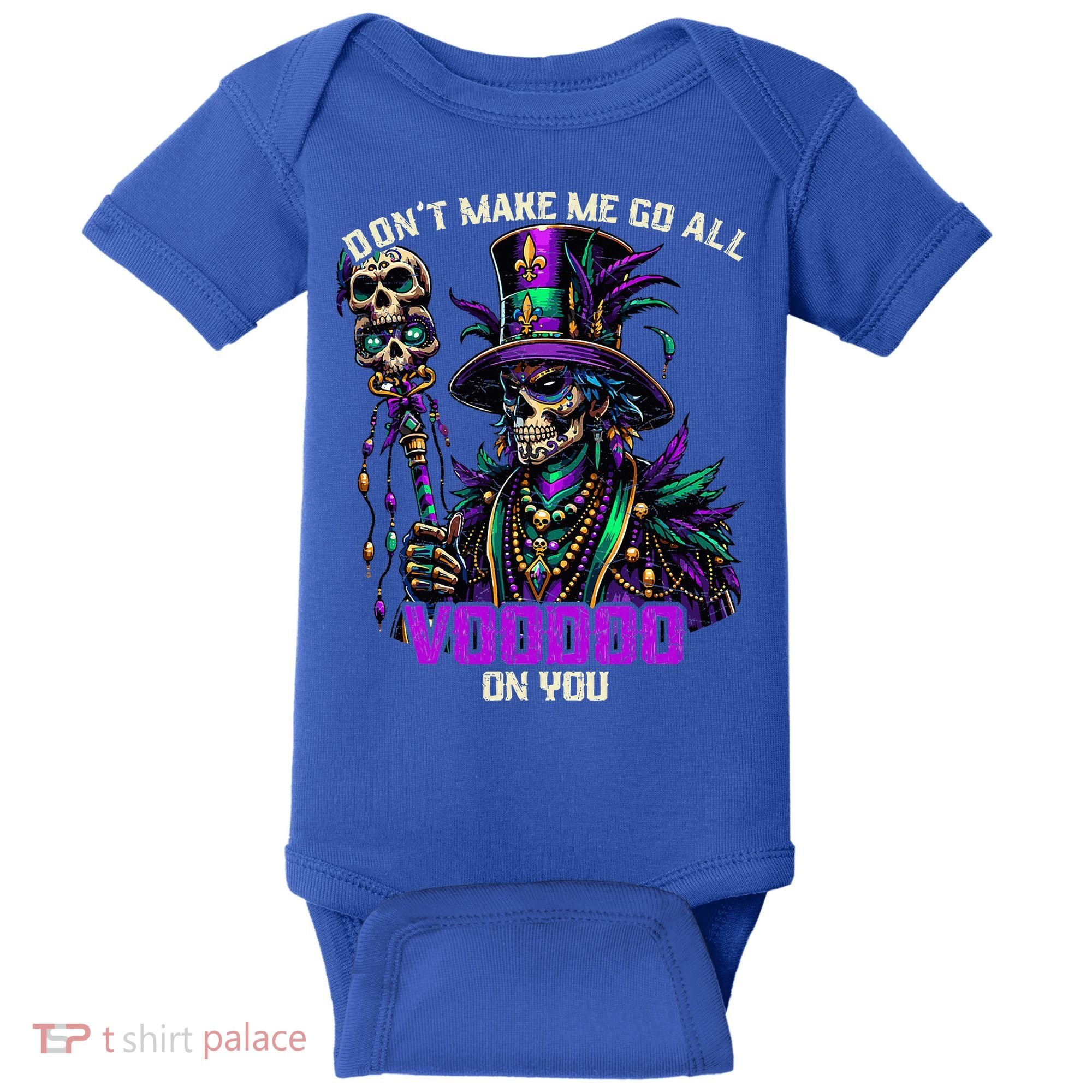 Mardi Gras Priest Hat New Orleans Witch Doctor Voodoo  Baby Bodysuit