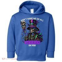Mardi Gras Priest Hat New Orleans Witch Doctor Voodoo  Toddler Hoodie thumb 0