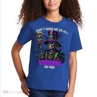 Mardi Gras Priest Hat New Orleans Witch Doctor Voodoo  Kids T-Shirt thumb 2