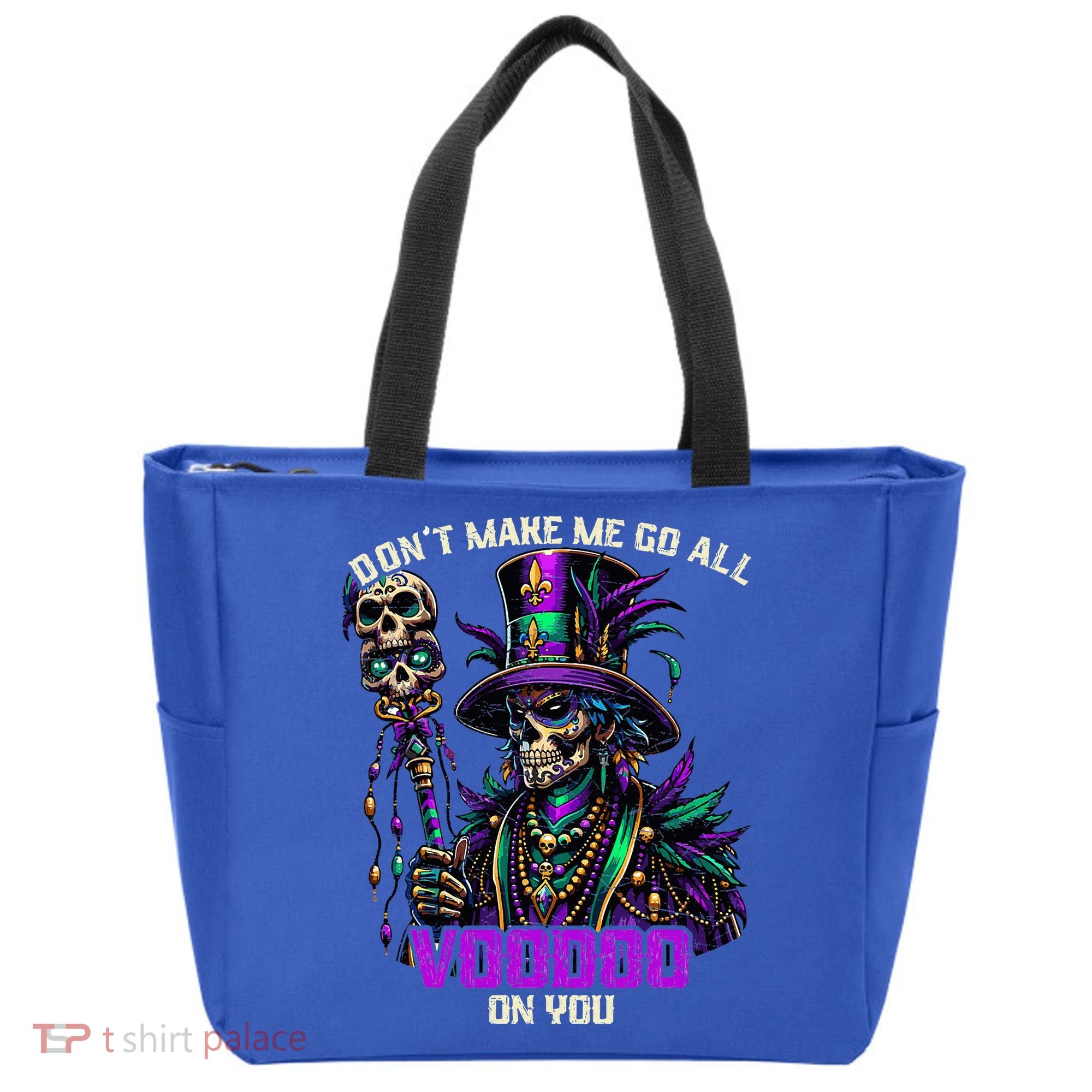 Mardi Gras Priest Hat New Orleans Witch Doctor Voodoo  Tote Bag