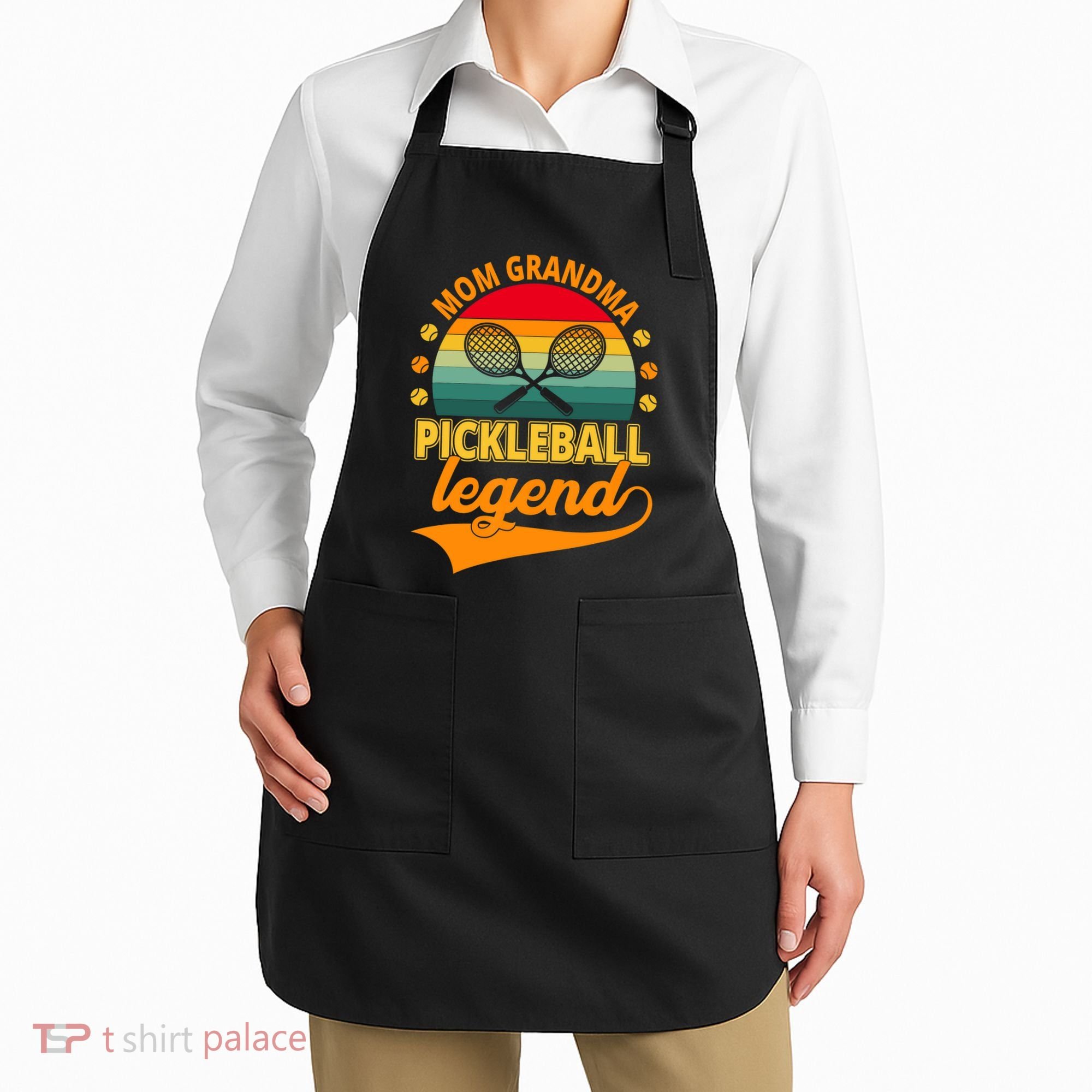 Mom Grandma Pickleball Legend Apron